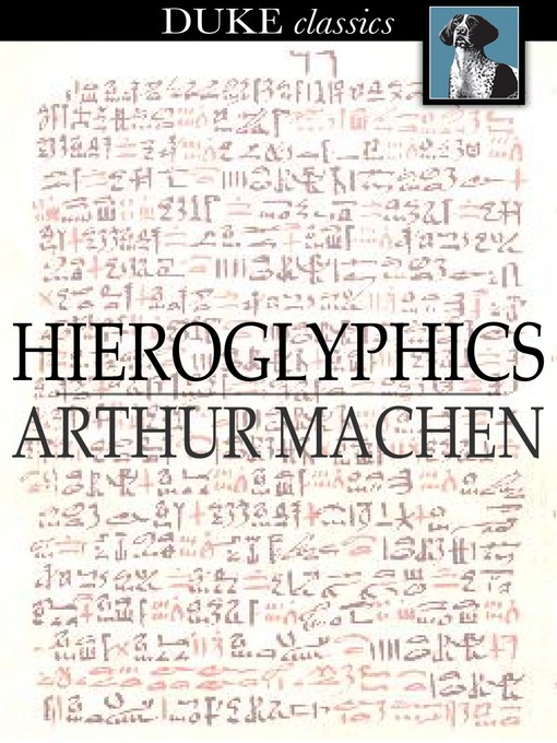 Title details for Hieroglyphics by Arthur Machen - Wait list